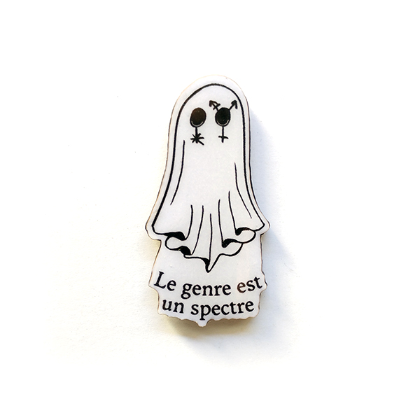 Pins Spectre - Le genre est un spectre
