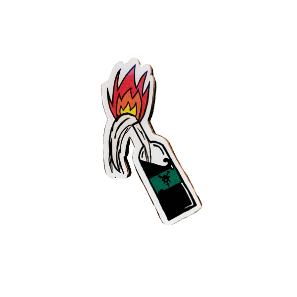 Pins Molotov - Anargender, on fire !