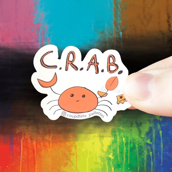 Sticker CRAB - Cops Really Are Bad