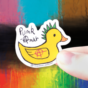 punkanar Sticker Punk-Ⓐnar