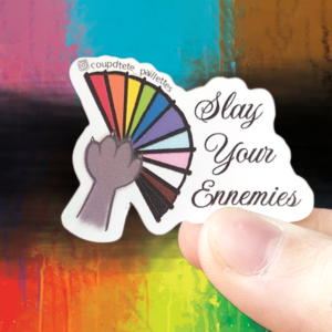 slay Sticker Meow - Slay your ennemies !