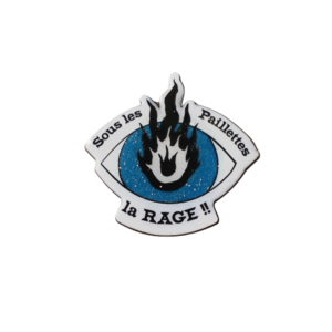 Pins Oeil - Glitter RAGE !
